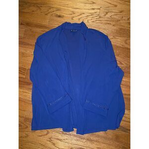 N Touch Navy Sweater Size 3X